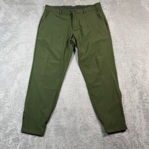 Primo Golf Jogger Pants Mens 34 Short Green Performance Stretch Lightweight